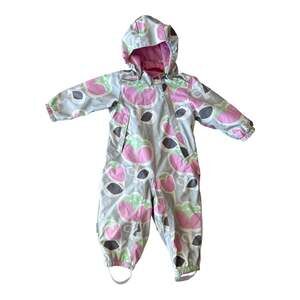Reima ReimaTec Toddler Waterproof Floral Insulated Mid-Season Jumpsuit